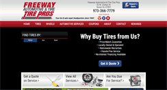 Desktop Screenshot of freewaytire.biz